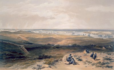 Sebastopol desde el este, lámina de 
